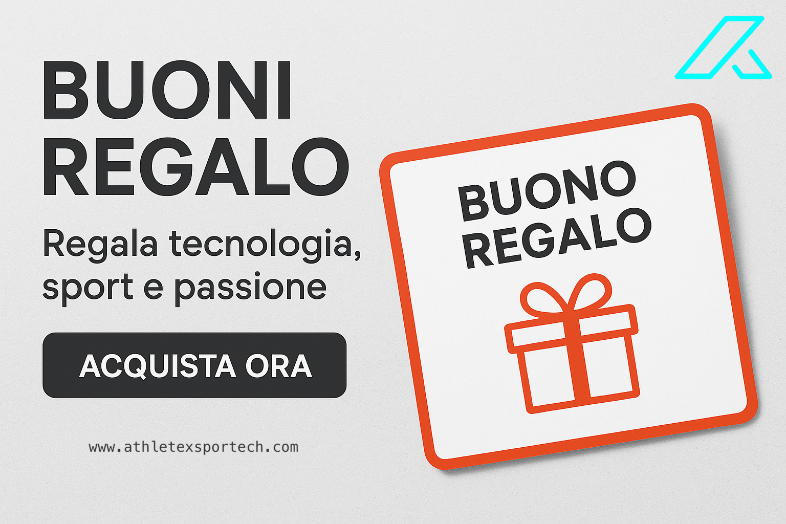Buoni Regalo – Regala Tecnologia, Sport e Passione